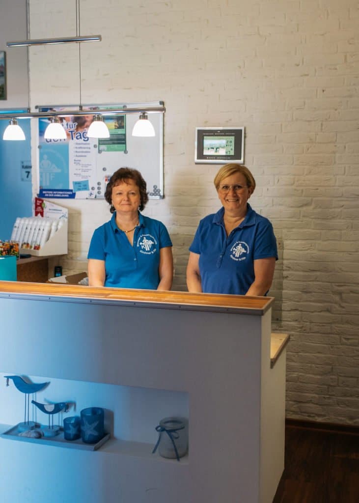 Anmeldung Physiotherapie & Massage Praxis Kappeln
