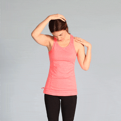 Übungen bei Schulterschmerzen: Nacken lösen 2