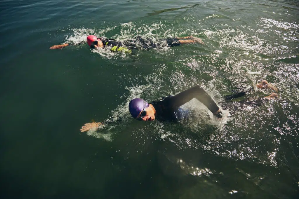 Triathlon-Training: Schwimmen