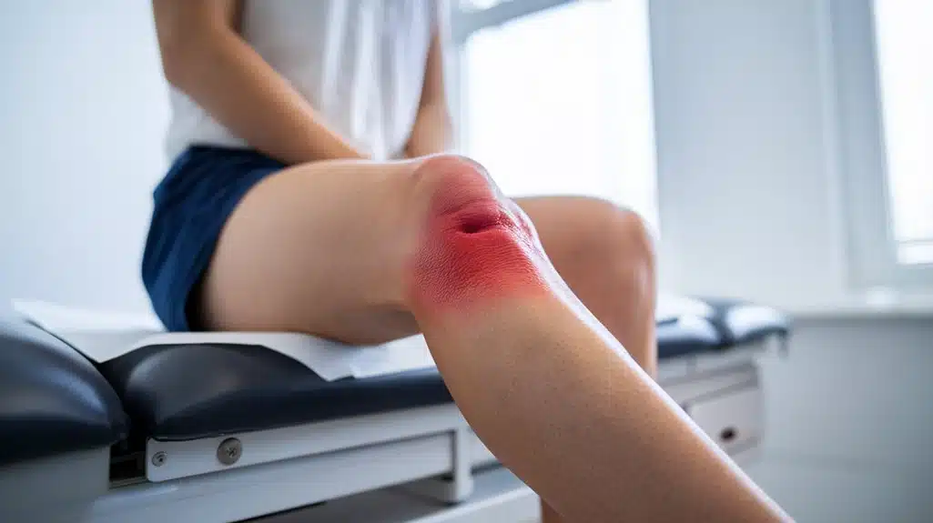 genaue Diagnose für das Knie