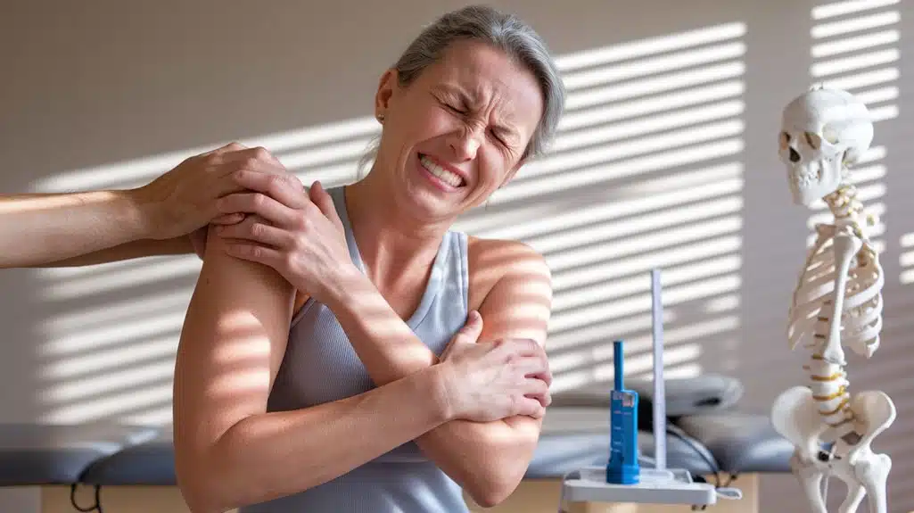 genaue Diagnose der Frozen Shoulder