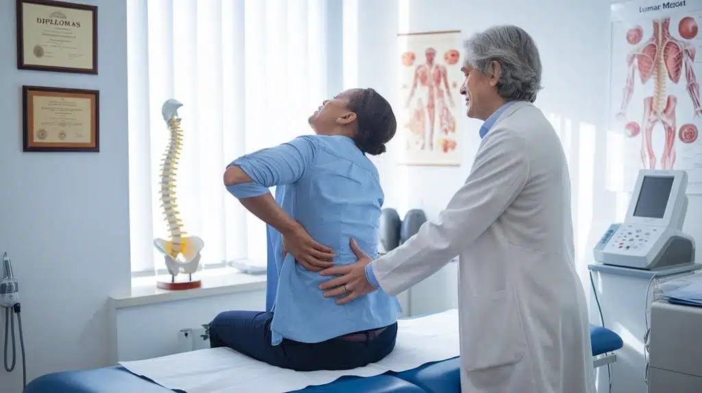 Genaues Protokoll zur Lendenwirbelsäulendiagnostik