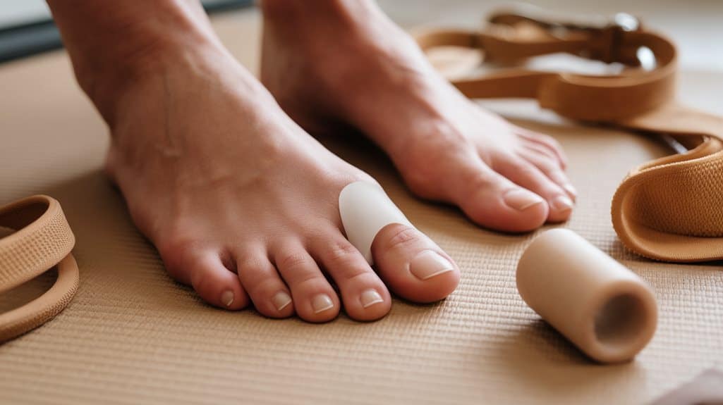 Hallux valgus 1 deformität konservative Fußpflegestrategien