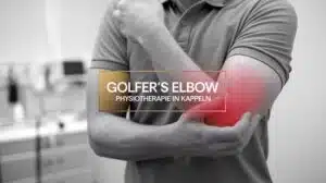 Golfverletzung am Ellbogen