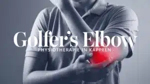 Golfbedingter Ellbogenschmerz
