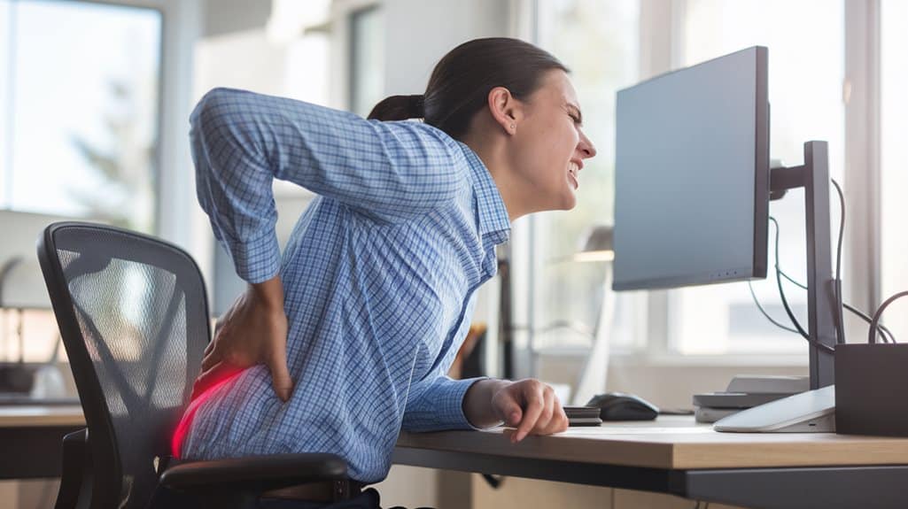 ergonomischer Arbeitsplatz und Körperhaltung