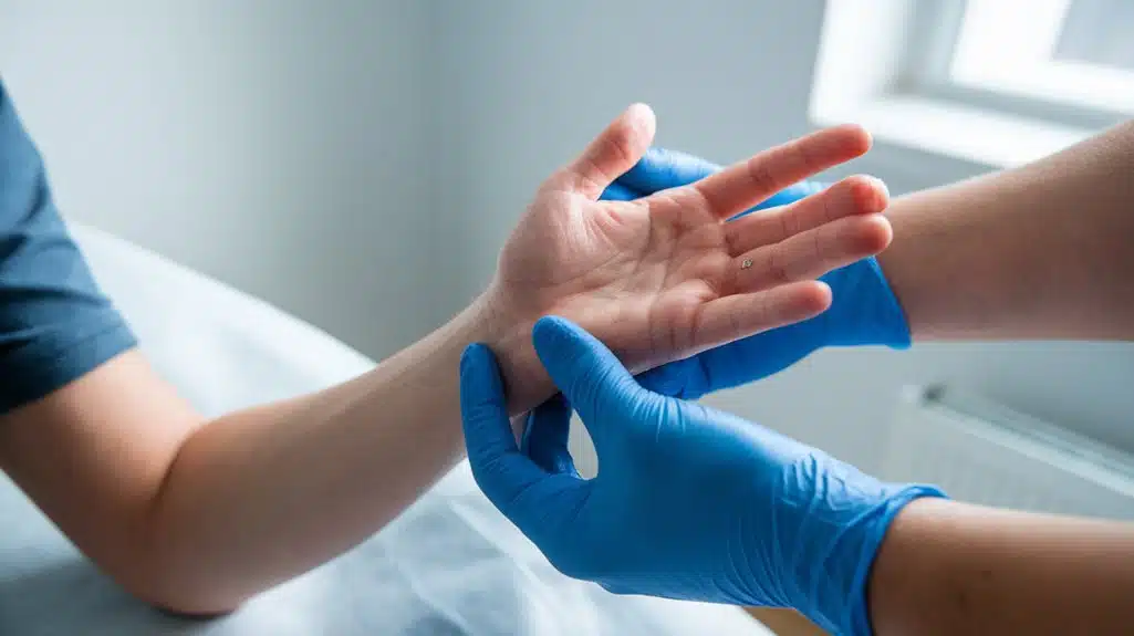 diagnostische Methoden für Hand und Handgelenk