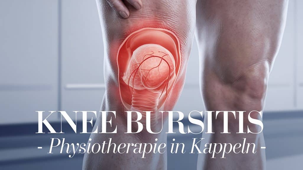 Kniegelenkbursitis-Entzündung
