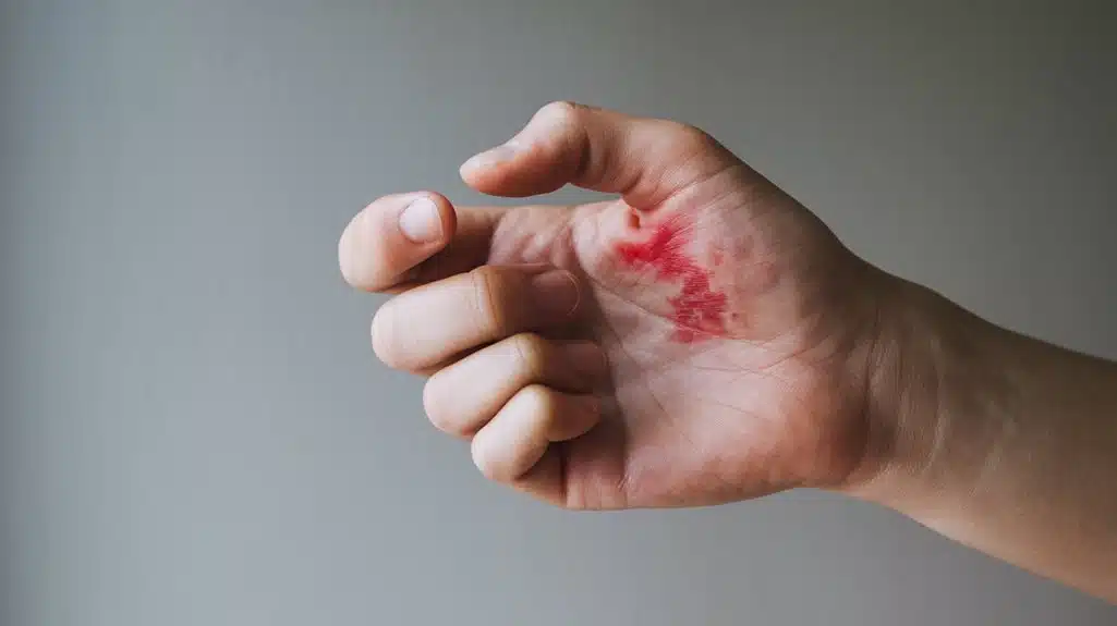 Handverletzungsindikatoren erkennen
