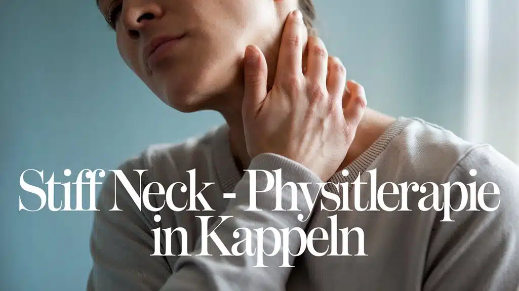 steifer Nacken mit Beschwerden