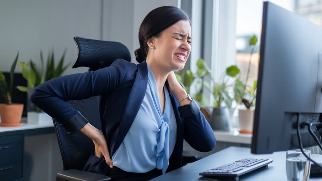 Nackenschmerzen 1 Behandlung Arbeitsplatzgesundheit und Ergonomie