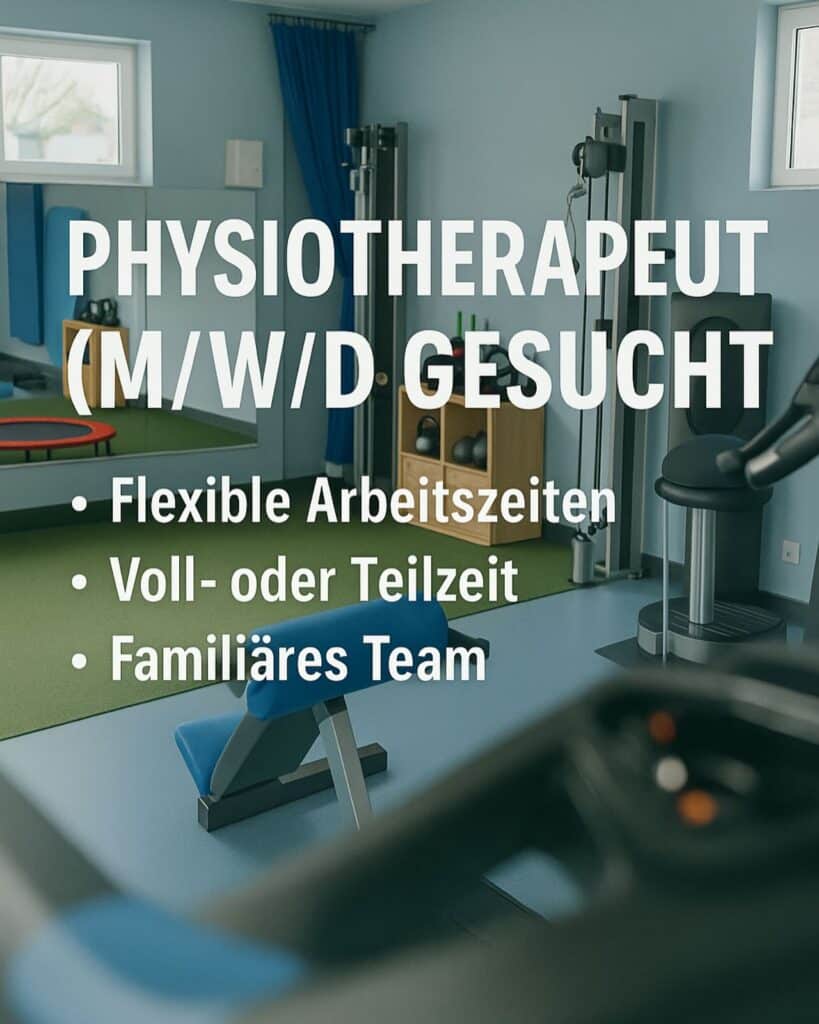 Stellenangebot Physiotherapeut*in