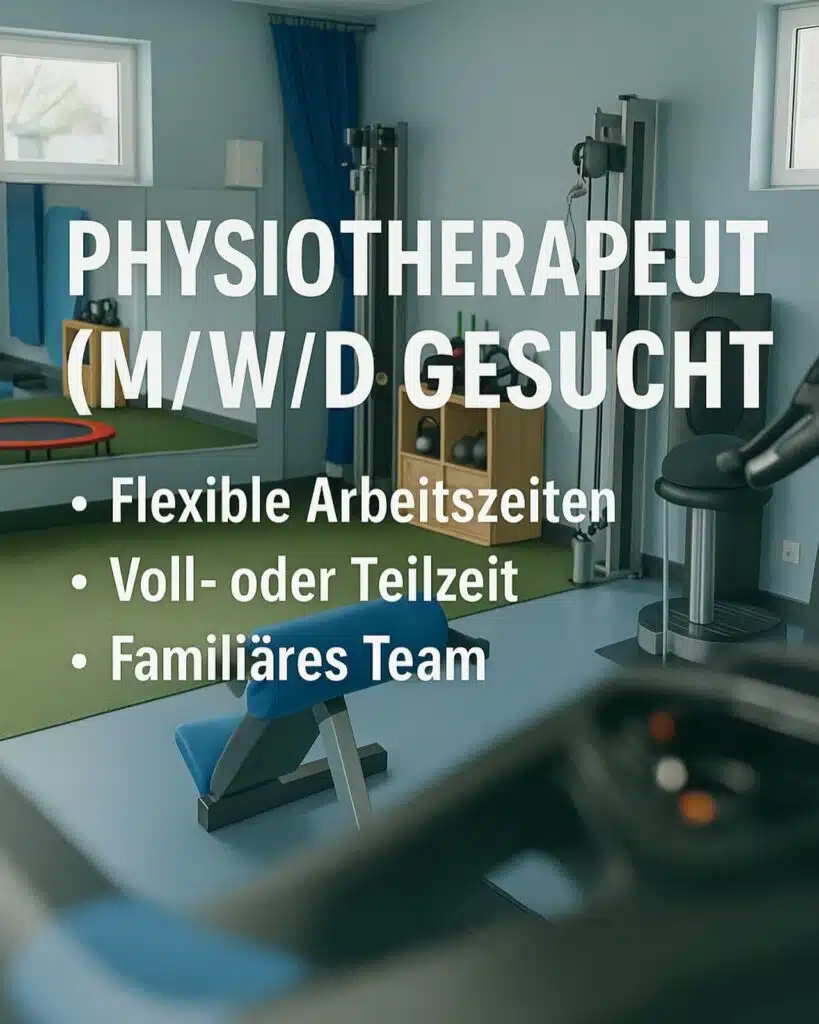 Stellenangebot Physiotherapeut*in