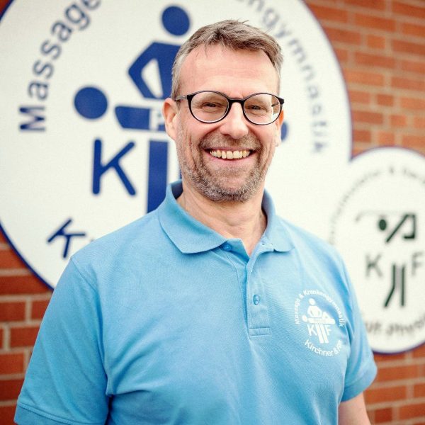 Physiotherapeut Markus Bantel in der Massagepraxis Kirchner & Föh in Kappeln