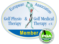Zertifizierter Golf-Physio-Trainer Mitglied bei der European Association GolfPhysioTherapy & GolfMedicalTherapy e.V.